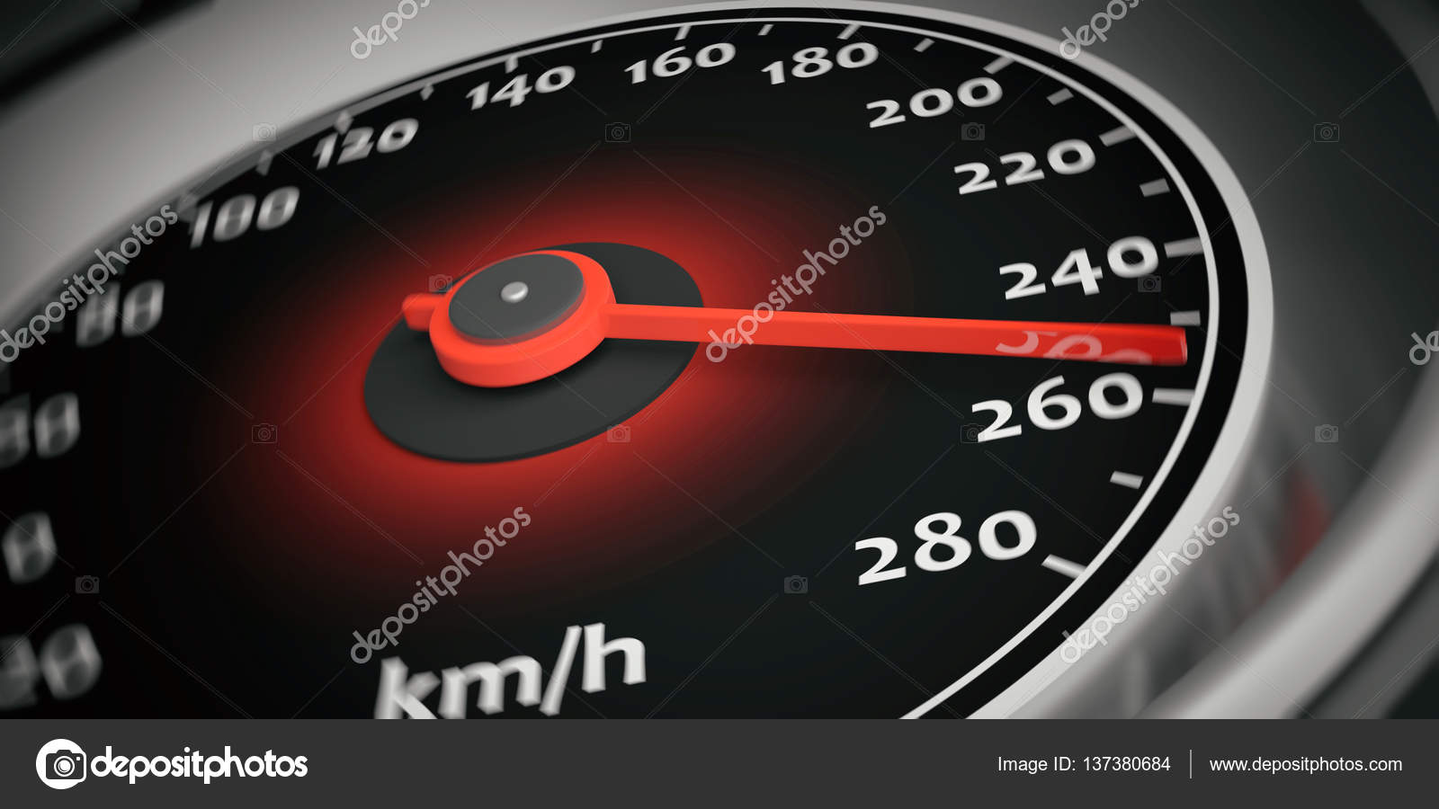 A Clock With Speedometer Is Set On A Black Powerpoint Background For Free  Download - Slidesdocs