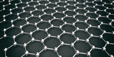 Molekülleri bağlı. 3D çizim