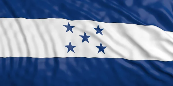 Renuncia a la bandera de Honduras. ilustración 3d — Foto de Stock