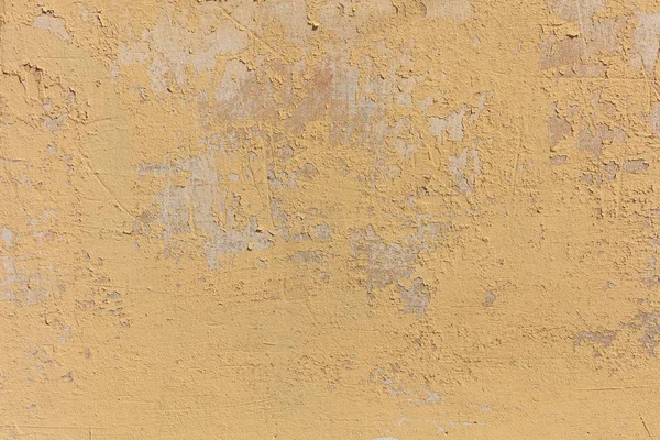 Fondo de pared amarillo pálido usado —  Fotos de Stock
