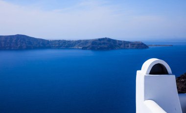 Santorini, Yunanistan badanalı baca