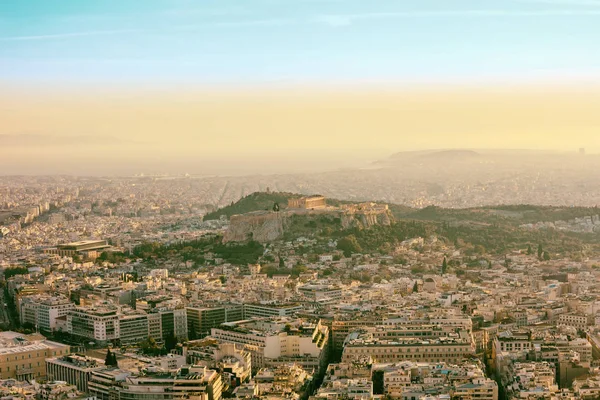 Athen, Griechenland Panoramablick — Stockfoto