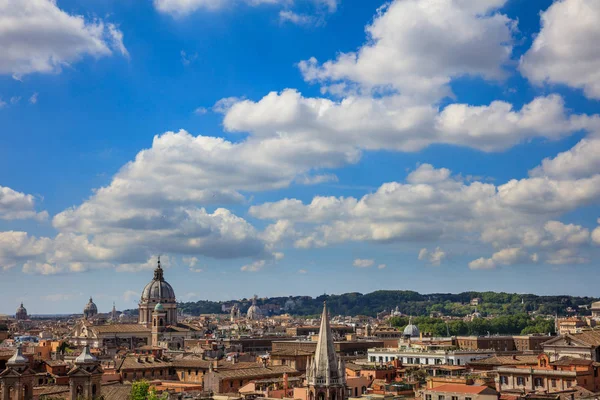 Rome, İtalya - havadan görünümü — Stok fotoğraf