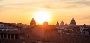 Rome, İtalya - havadan görünümü