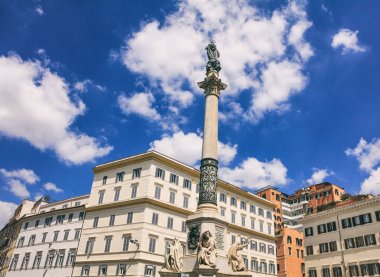 Rome, İtalya - sütun Immaculate Conception