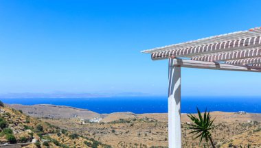 Yunanistan, Kea Adası - Pergola detay