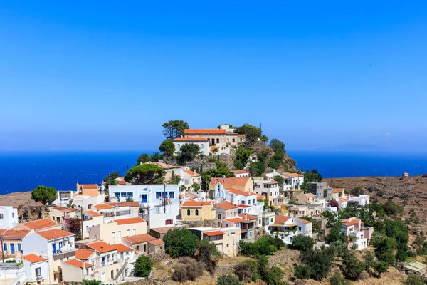 Grécia, ilha de Kea - aldeia de Ioulis — Fotografia de Stock