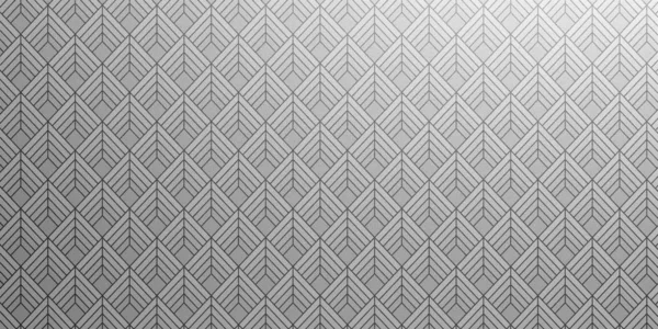 Geometrische behang patroon in zilver en grijs van kleur. Naadloze achtergrond, glanzende textuur. 3d illustratie — Stockfoto