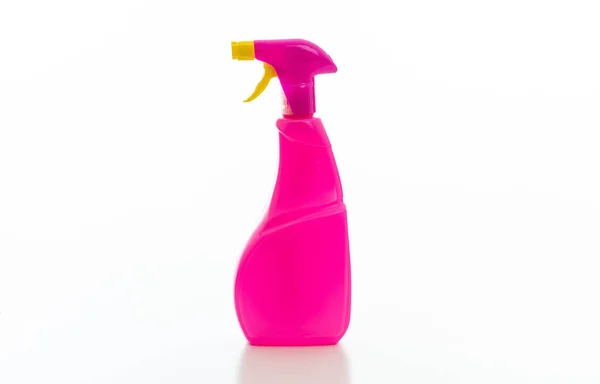 Cleaning spray bottle isolated against white background. — Stock Photo, Image