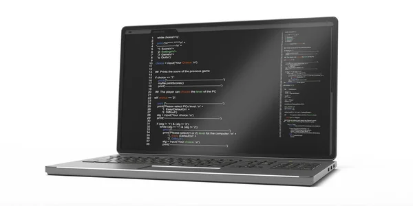 Programmeercode Software Het Ontwikkelen Van Coderingstechnologieën Concept Code Een Computer — Stockfoto