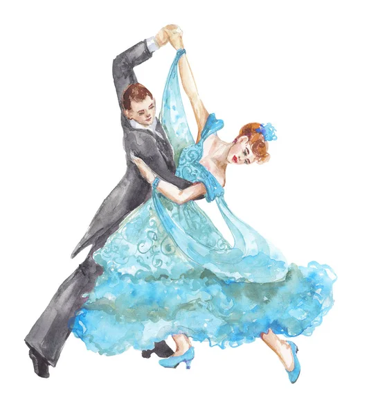 Dança tango aquarela Imagens De Bancos De Imagens Sem Royalties