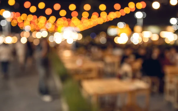 blurred bokeh cafe and restaurant banner background