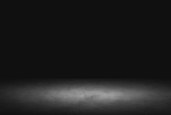 Dark Floor Background Black Empty Space Display Your Products Black — Stock fotografie