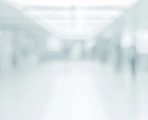 Medical Blurred Background Modern Hospital Inetior Hall — 图库照片