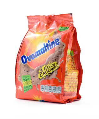 Bag of Brazilian Ovolmatine Flocos Crocantes clipart