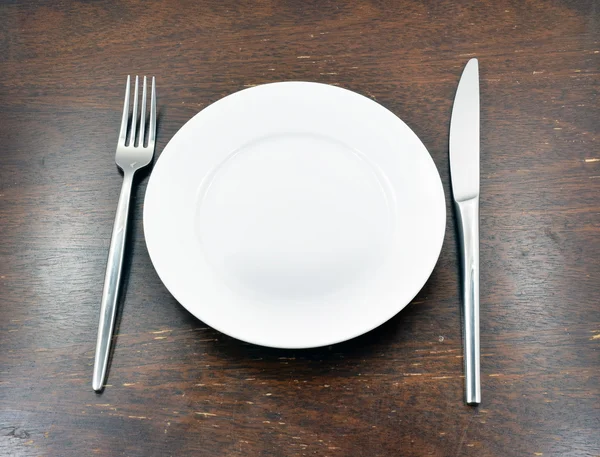 Place setting on table — Stock Photo, Image