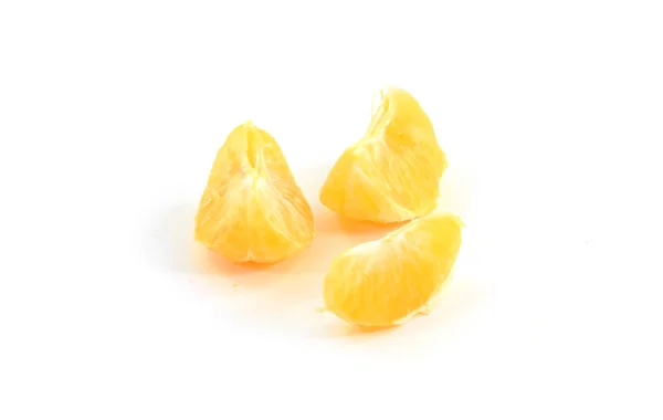 Süße Bio-Clementine oder Mandarinenkeil — Stockfoto