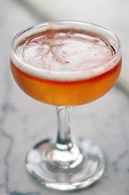 Fancy champagne coupe