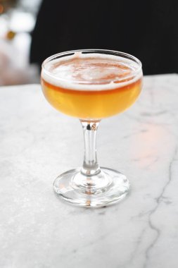 Fancy champagne coupe