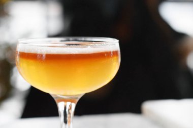 Fancy champagne coupe