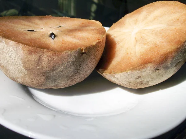 Ζαχαρούχο γλυκό sapodilla — Φωτογραφία Αρχείου