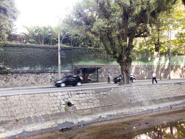 Eine straße in gavea viertel — Stockfoto