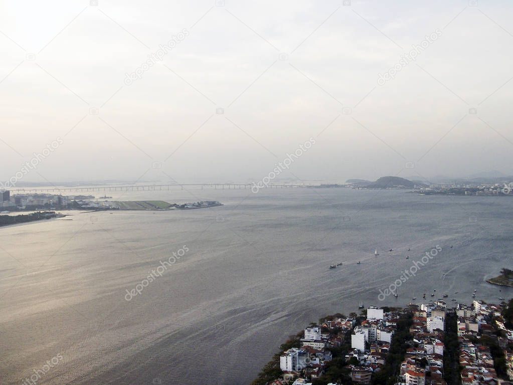 Aerial shot of Rio de Janeiro