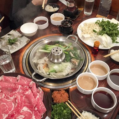 Masada Shabu-Shabu tabağı