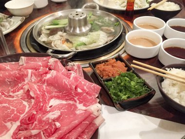 Masada Shabu-Shabu tabağı