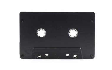 Retro vintage siyah plastik kaset