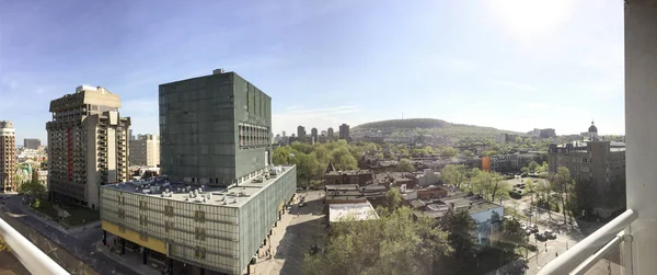 Vista do parque de Montreal Mont Royal — Fotografia de Stock
