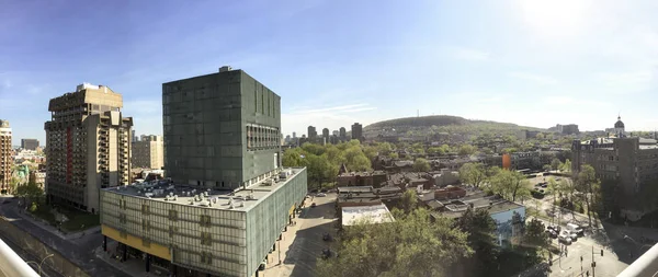 Vista do parque de Montreal Mont Royal — Fotografia de Stock