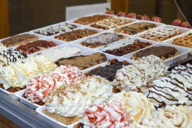 lezzetli Belçika waffle