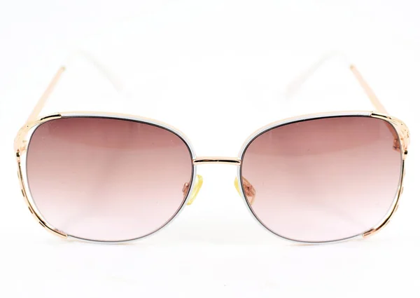 Moda pembe güneş gözlüğü — Stok fotoğraf