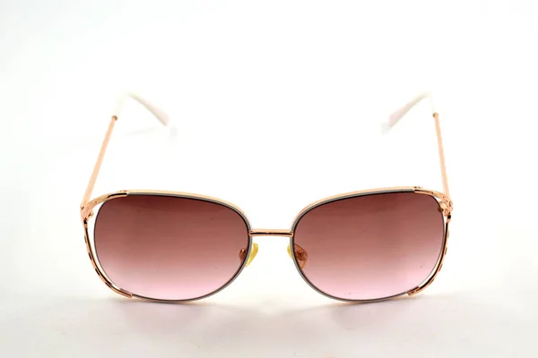 Moda pembe güneş gözlüğü — Stok fotoğraf