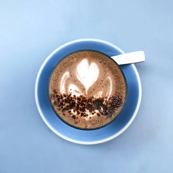 Fancy beautiful hot chocolate design — Stock Photo, Image