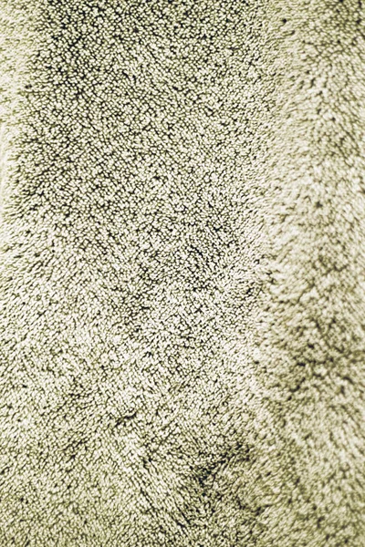 Toalla de algodón gris felpa seca — Foto de Stock