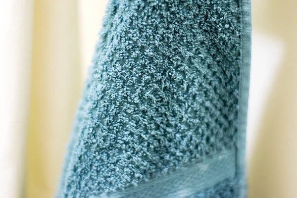 Πετσέτα μοτίβο μπλε διαμάντι — Φωτογραφία Αρχείου