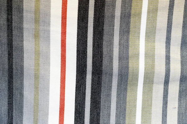 Striped cloth with pattern