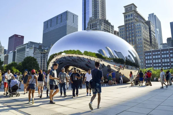 Millennium park chicago — Stok fotoğraf