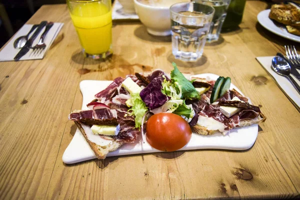 Traditional jamon iberico — Stock Photo, Image