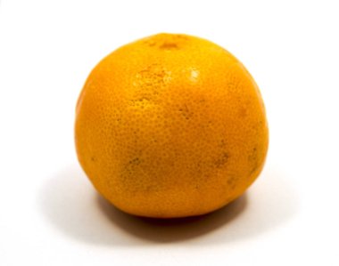 Taze organik bütün clementine meyve - beyaz arka plan üzerinde izole