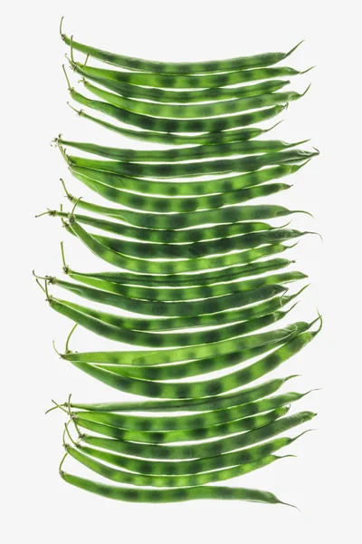 Ekologicznej zielona fasolka szparagowa — Zdjęcie stockowe