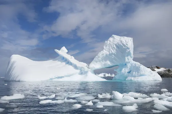 Kry plovoucí v oceánu — Stock fotografie