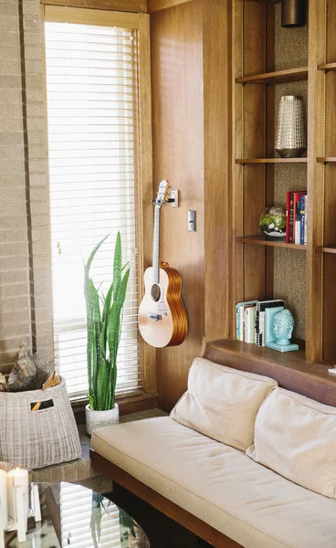 Interior view of a living room — Stock Photo