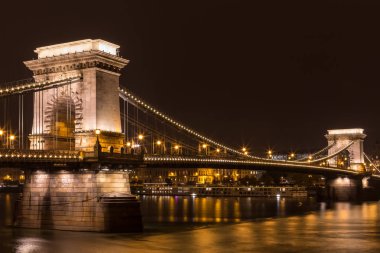 Budapeşte 'deki Zincir Köprüsü