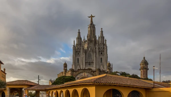 Iglesia del Sagrado Corazón de Jesús en Barcelona en España — Foto de Stock