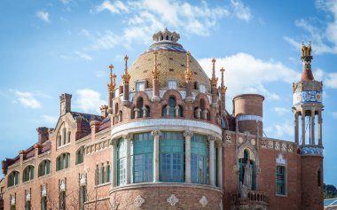 Hastane de la Santa Creu ben Barcelona'da Sant Pau