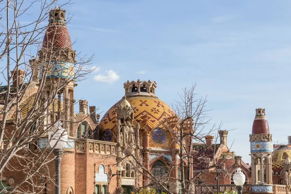 Hospital de la Santa Creu i Sant Pau en Barcelona —  Fotos de Stock