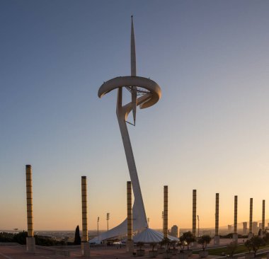 10 Şubat 2017. Olympic Park mo ünlü Calatrava kuleye bakış